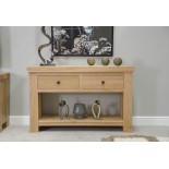 Bordeaux Oak Console Table